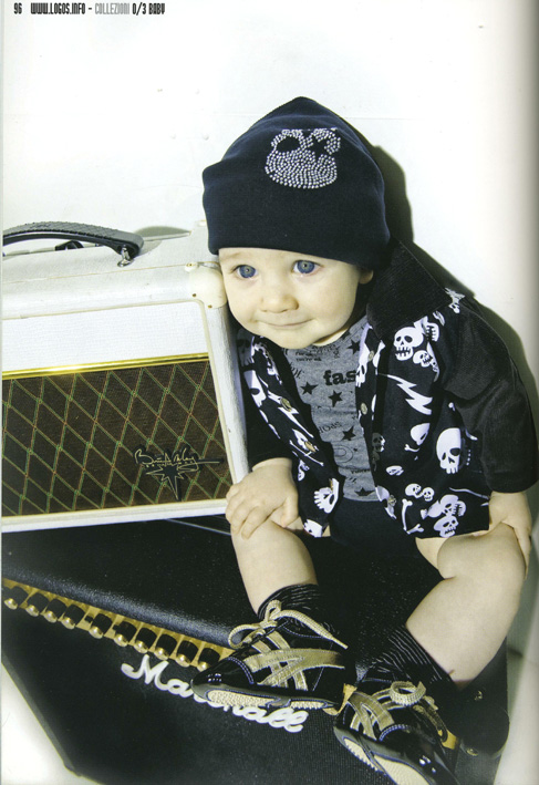 Le magazine Collezioni a publié un article du Eva Koshka Paris et ses vêtements et accessoires pour enfants et bébés