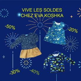 Le temps des soldes est arrivé. 
Venez vite nous retrouver sur notre site
www.eva-koshka.com.

#evakoshka
#fabriqueaparis🇫🇷 
#modenfantine
#createursfrancais 
#babyfashıon